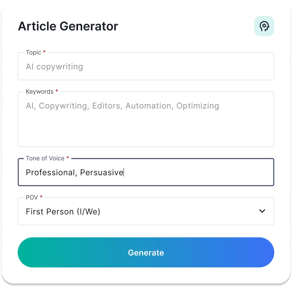 Article Generator